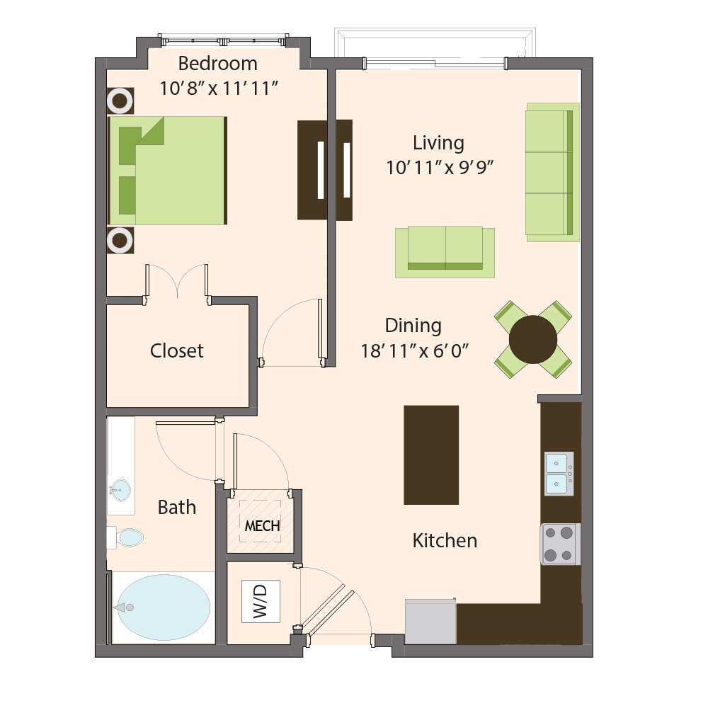 luxury apartments plan